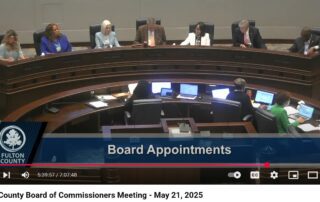 May 21 2025 Fulton County Board of Commissioners meeting