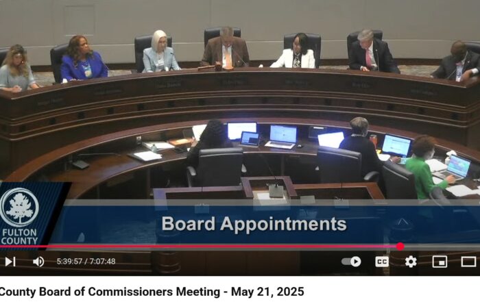 May 21 2025 Fulton County Board of Commissioners meeting