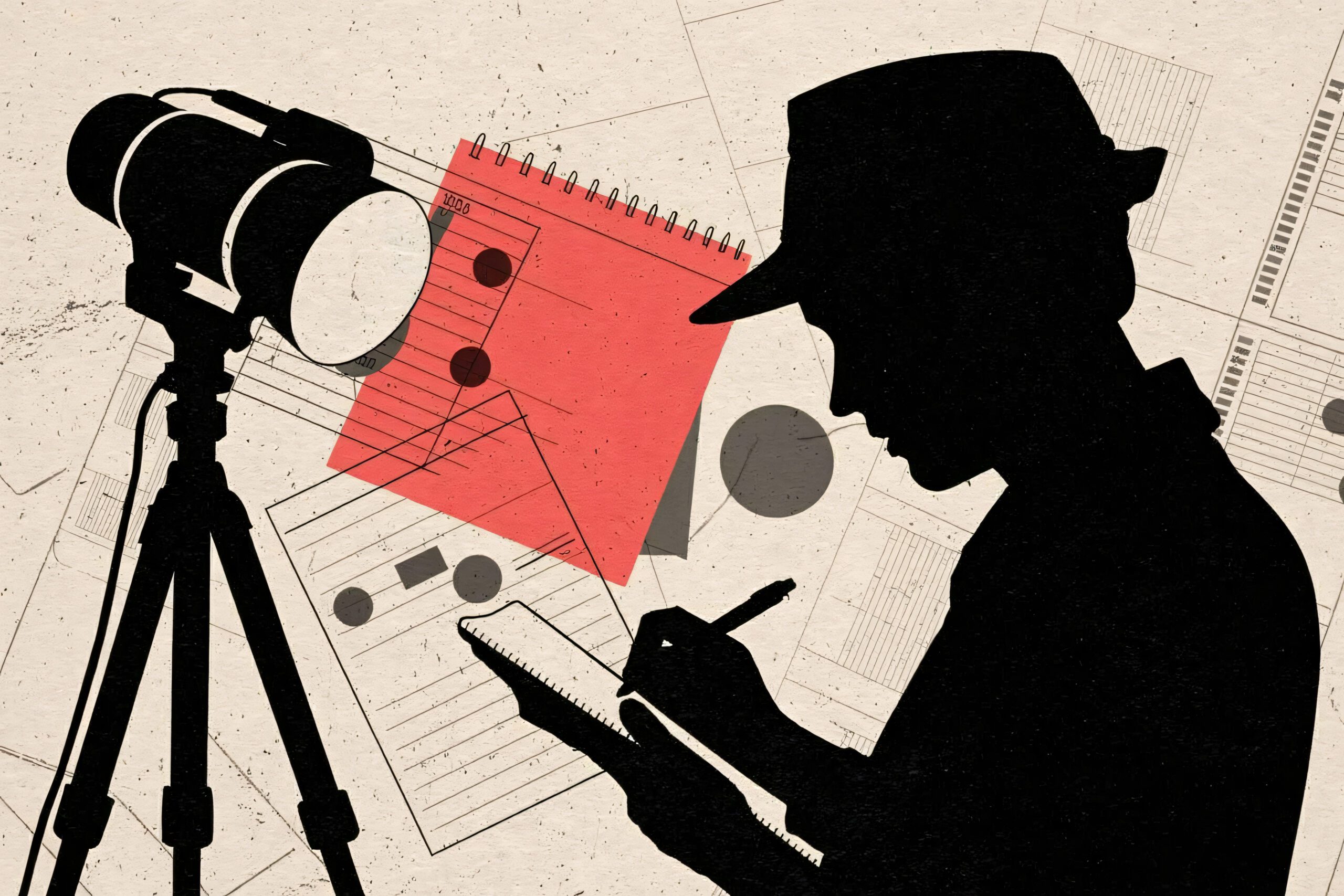 An investigative reporter working to get truth