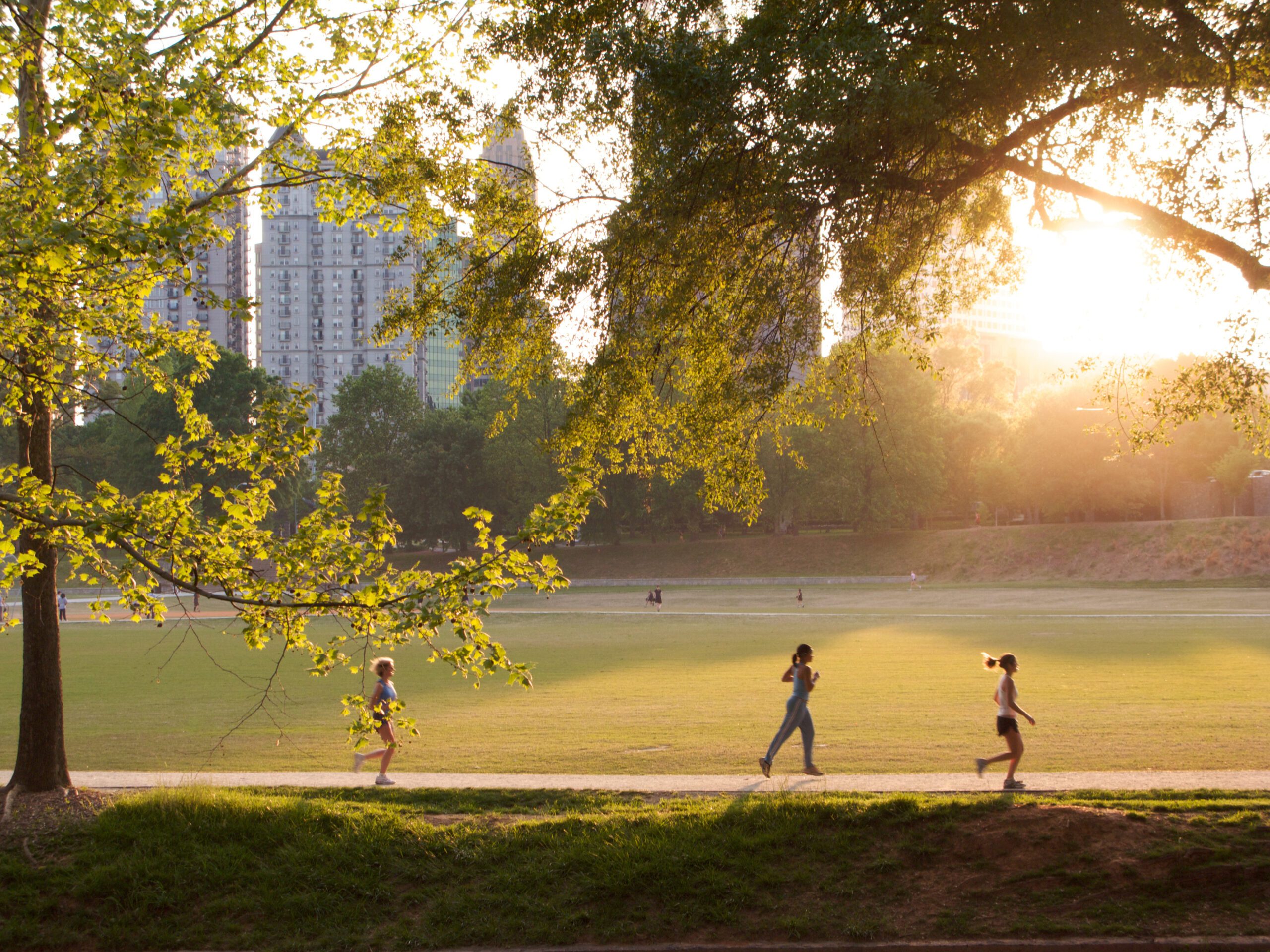 People in Atlanta park to represent quality of life