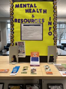 mental health sign in Atlanta library