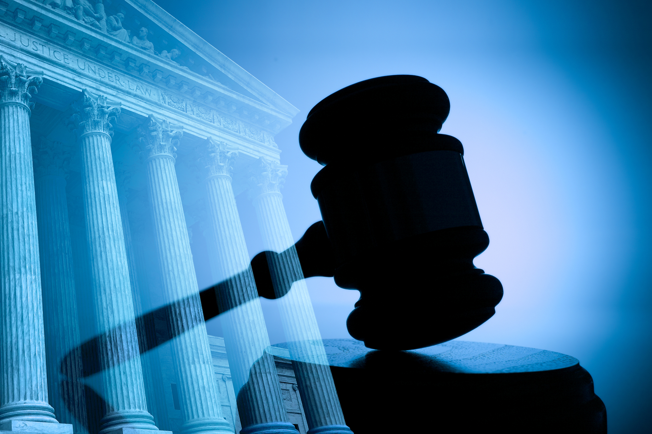 Gavel to represent Supreme Court ruling of Hugo Black